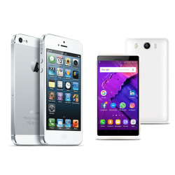 Buy 2 in 1 Bundle Offer, Apple iPhone 5 16GB, With Free Lukka Smartphone